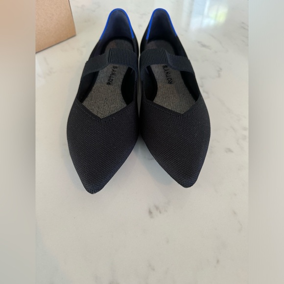 NIB Rothy’s The Point Toe Black Mary Jane - 12 - Picture 10 of 11